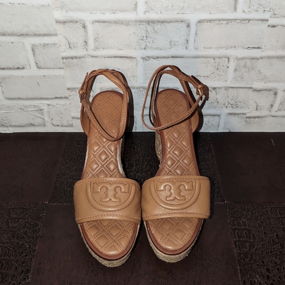 Tory Burch Fleming Espadrille Sandals size 10 - Picture 9 of 14